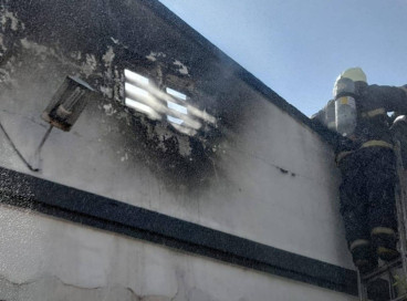 Iincêndio atingiu uma fábrica de chapéus no município de Sobral, a 234,8 quilômetros de Fortaleza 