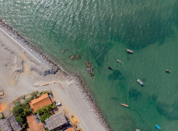 Vista aérea de Icapuí 