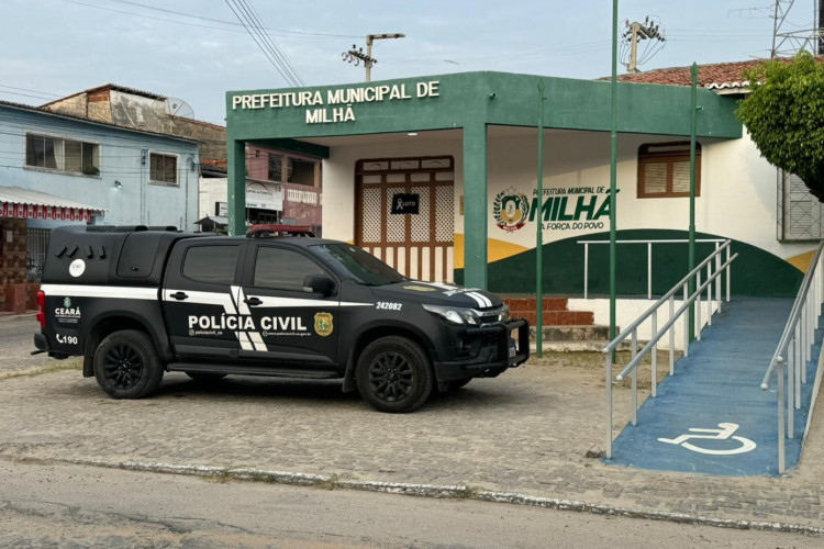 ￼ Prefeito de Milhã e empresários são alvos de investigação por suspeita de corrupção