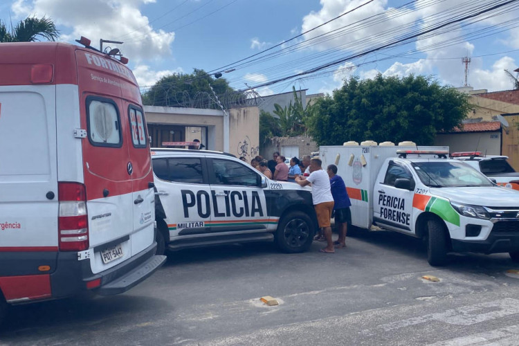 ￼FEMINICÍDIO ocorrido no Luciano Cavalcante em janeiro