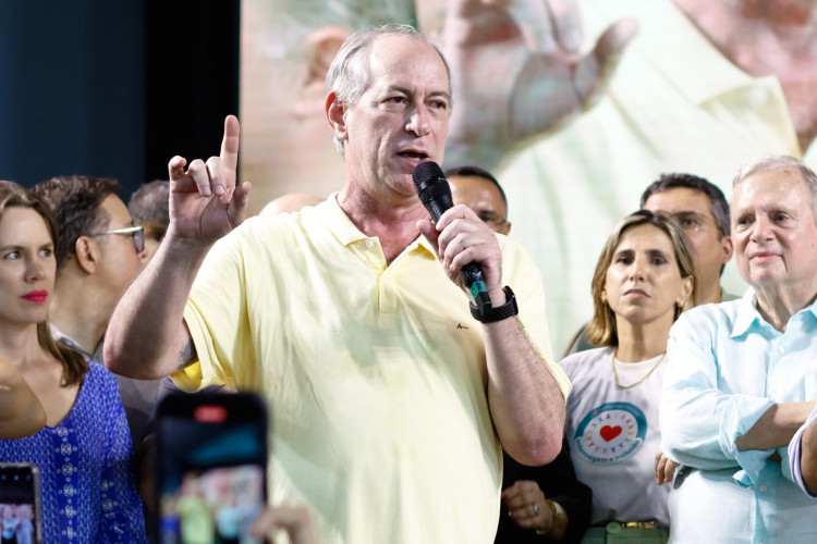 Ex-presidenciável e ex-ministro Ciro Gomes (PDT)