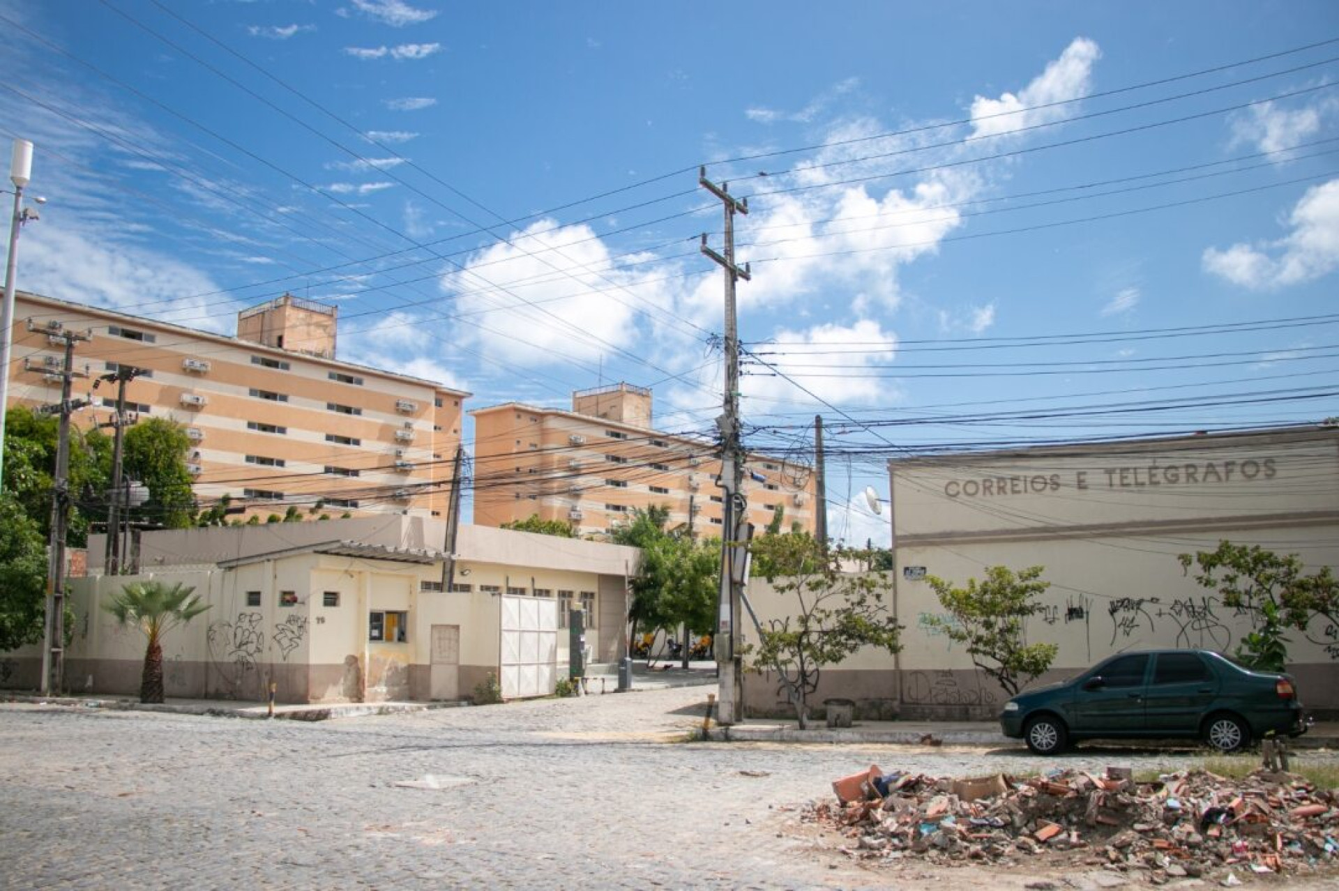 ￼ÁREA dos Correios deverá integrar o novo Campus da UFC na Praia de Iracema (Foto: Ribamar Neto/ UFC)