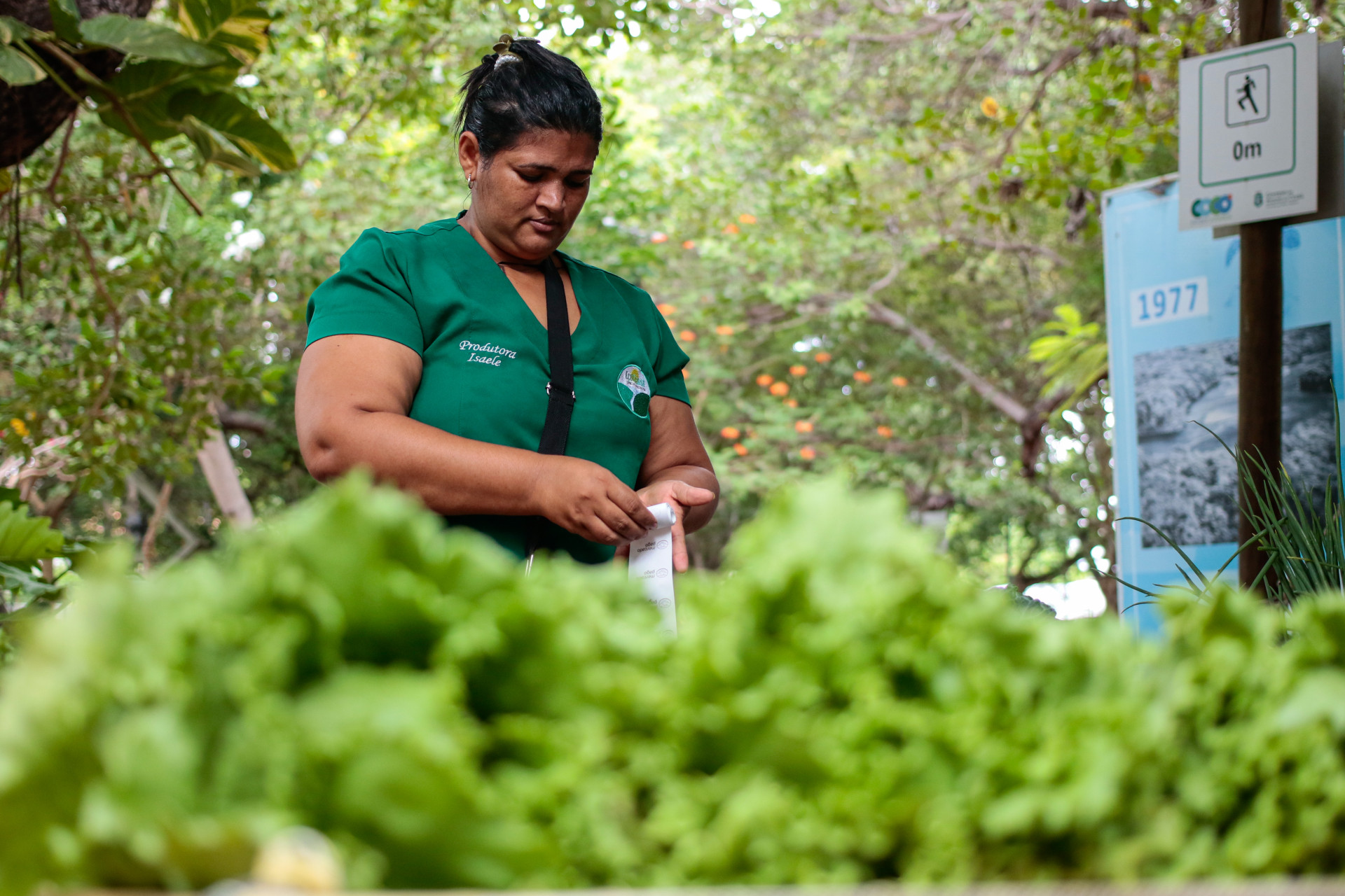 FORTALEZA, CEARÁ, BRASIL 17-02-2024: Parque Adahil Barreto-100ª Edição da Feira Agroecológica. (Foto: Yuri Allen/Especial para O Povo)