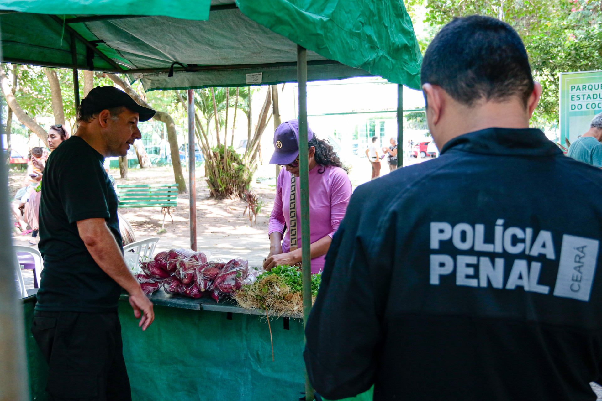 FORTALEZA, CEARÁ, BRASIL 17-02-2024: Parque Adahil Barreto-100ª Edição da Feira Agroecológica. (Foto: Yuri Allen/Especial para O Povo)