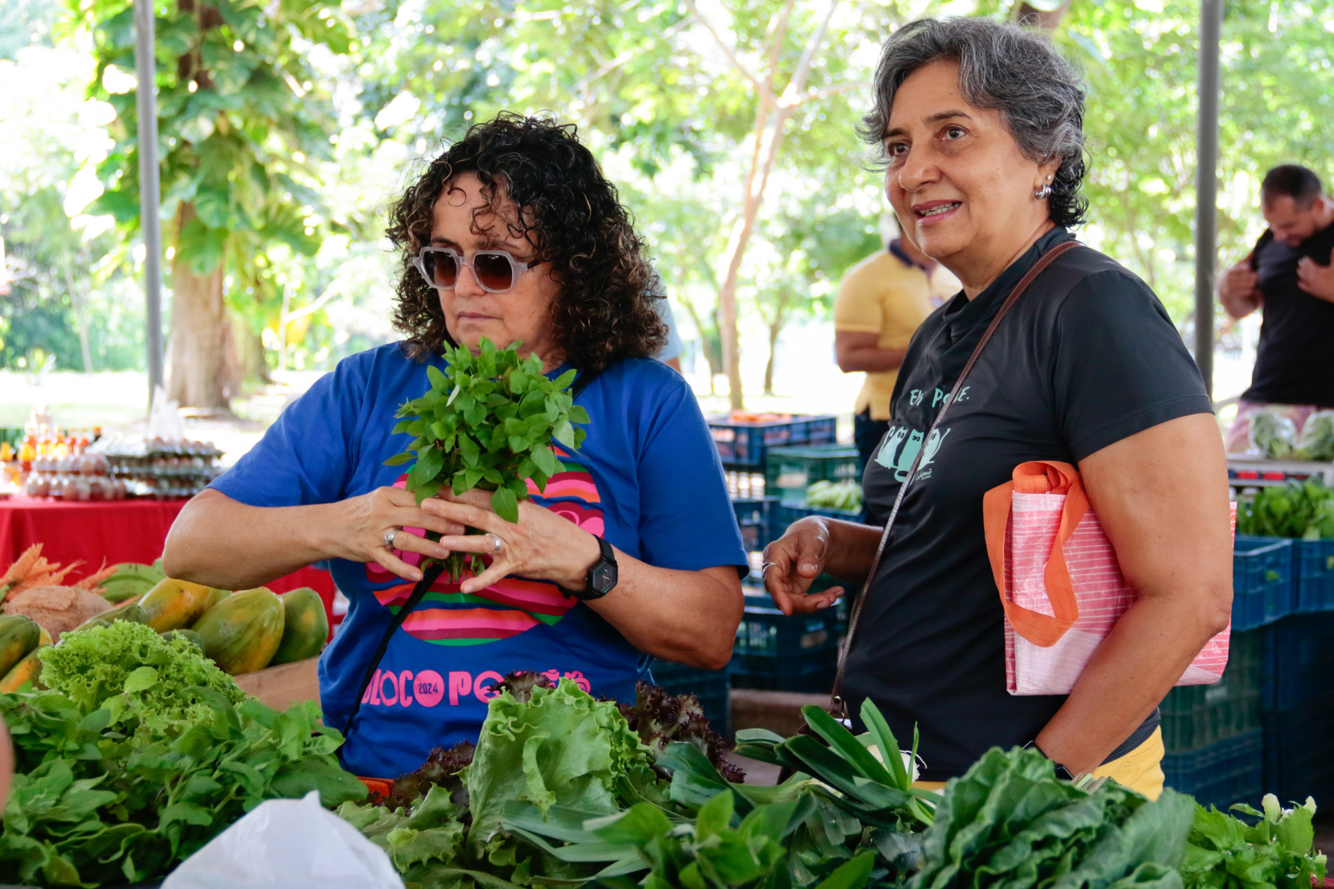 FORTALEZA, CEARÁ, BRASIL 17-02-2024: Parque Adahil Barreto-100ª Edição da Feira Agroecológica. (Foto: Yuri Allen/Especial para O Povo)