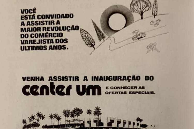 Anúncio da abertura da loja do Jumbo em Fortaleza