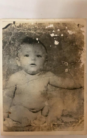 Maurício Filizola aos 8 meses de vida(Foto: Arquivo pessoal Maurício Filizola)