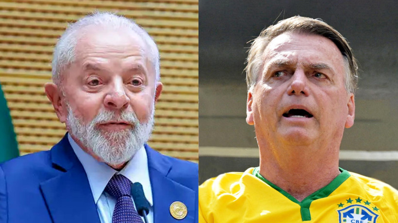 Lula e Jair Bolsonaro 
