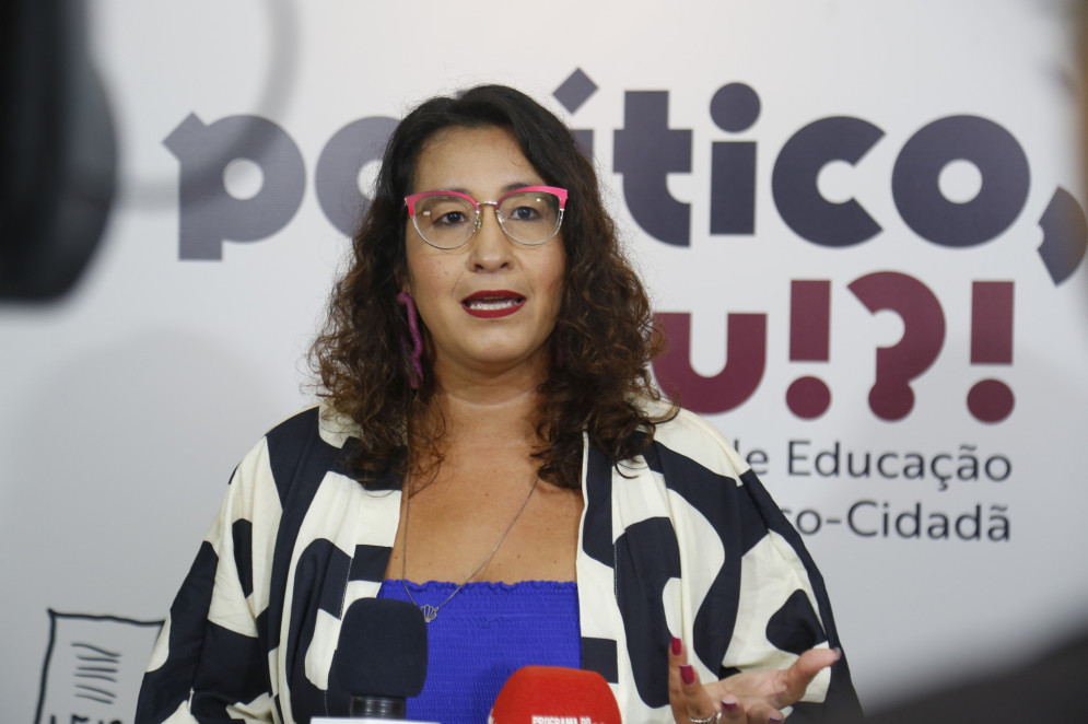 Paula Vieira &eacute; cientista pol&iacute;tica, professora e colunista do O POVO+. Pesquisa, dentre outros assuntos, o Legislativo brasileiro(Foto: Jo&atilde;o Filho Tavares)