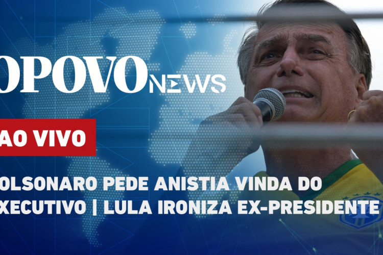 O programa repercute pedido de anistia que virou divergência entre Lula e Bolsonaro