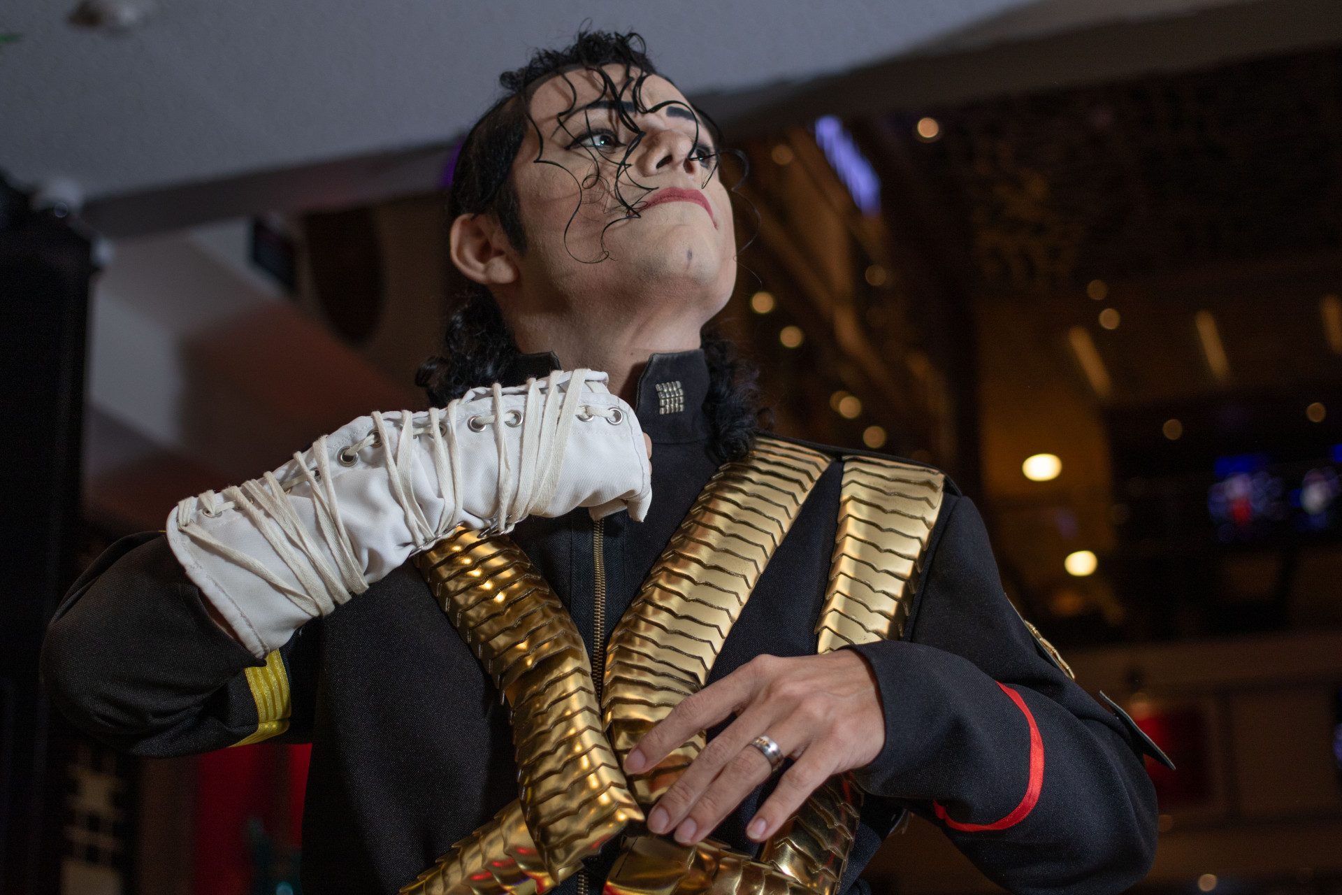 FORTALEZA, CEARÁ, BRASIL 29-02-2024: Fotos: Michael Jackson Cover . (Foto: Yuri Allen/Especial para O POVO) (Foto: Yuri Allen/Especial para O Povo)
