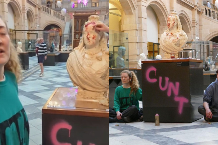 Ativistas protestam sobre aumento da insegurança alimentar na Escócia