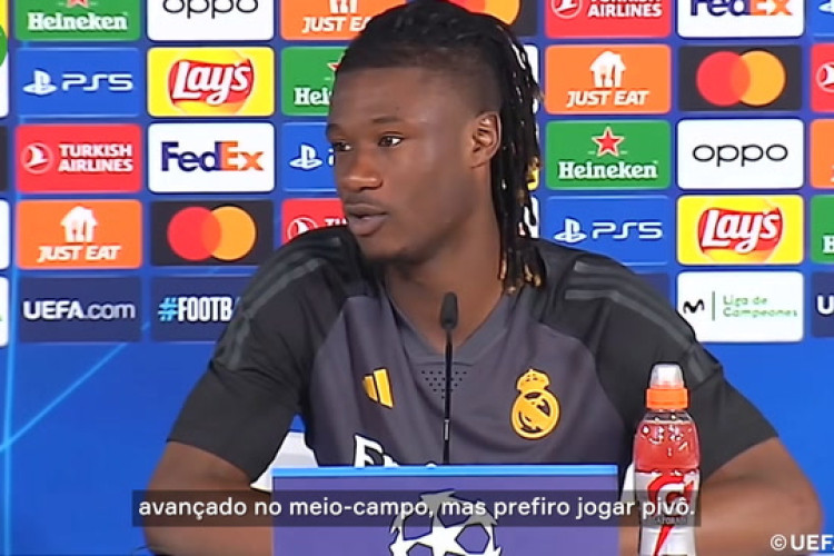 Polivalente, Camavinga revela sua posição favorita em campo