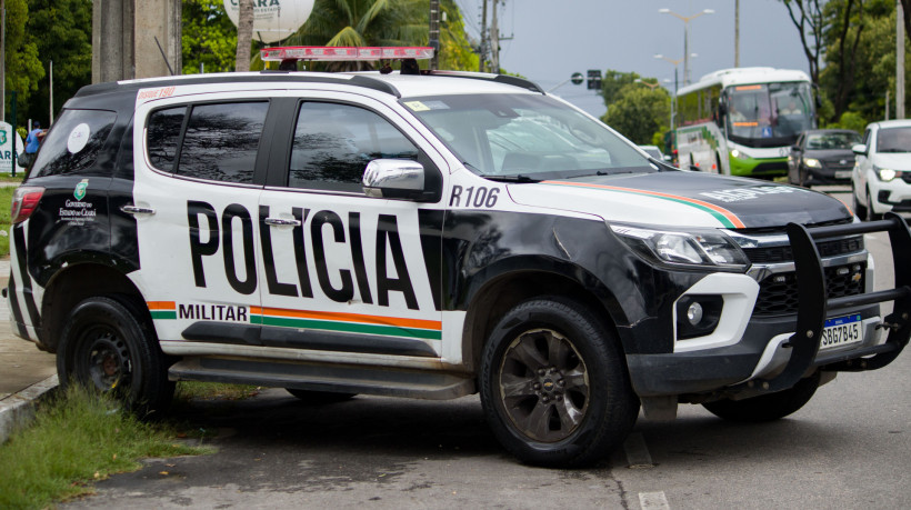 Imagem de apoio ilustrativo. Viatura da Polícia Militar do Ceará 