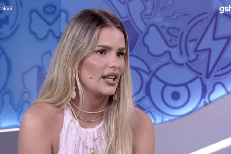 Yasmin Brunet reage sobre comentários feitos a seu corpo e fala sobre Davi no Bate-Papo BBB