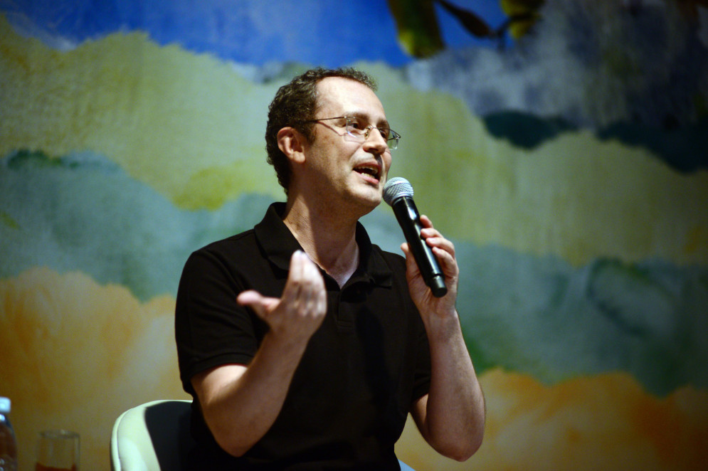 Sociólogo e escritor Bernardo Buarque de Hollanda na Festa Literária Internacional de Pernambuco em 2013(Foto: Tiago Calazans/Fliporto)