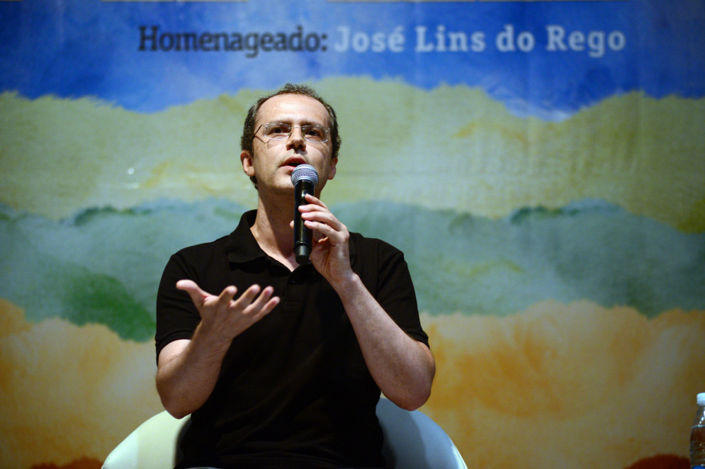 Sociólogo e escritor Bernardo Buarque de Hollanda na Festa Literária Internacional de Pernambuco em 2013(Foto: Tiago Calazans/Fliporto)