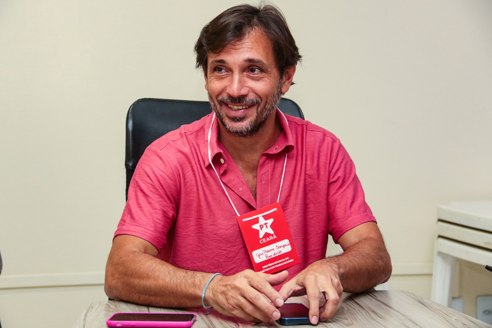 Guilherme Sampaio, deputado estadual em exercício (Foto: Yuri Allen/Especial para O Povo)