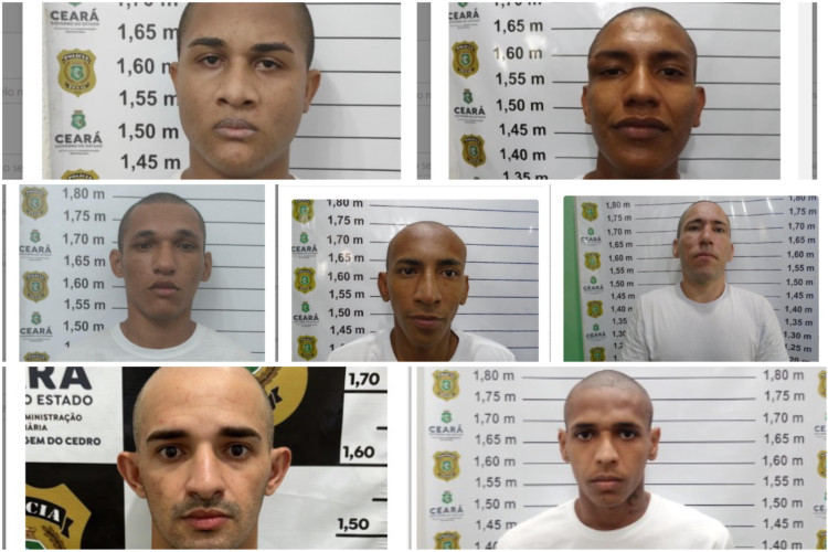 Detentos fugiram da Unidade Prisional Professor José Sobreira de Amorim, em Itaitinga, na Região Metropoliatana de Fortaleza (RMF)