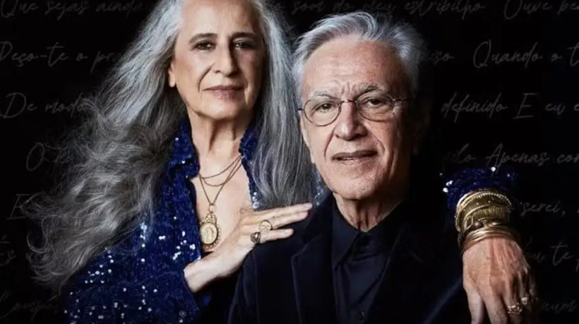 &Uacute;nicos brasileiros na disputa pelo Grammy internacional 2026, Caetano Veloso e Maria Beth&acirc;nia vencem premia&ccedil;&atilde;o 