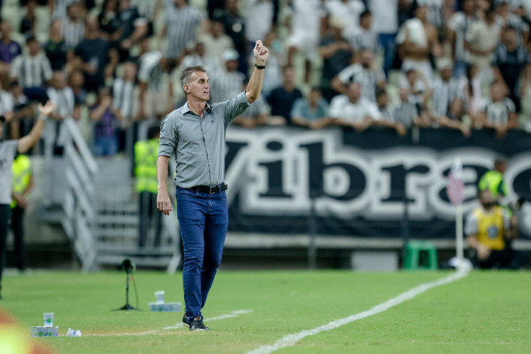 FORTALEZA, CEARÁ,  BRASIL- 20.03.2024: Vagner Mancini. Fortaleza x Ceará, clássico Rei, na Arena Castelão,  pela Copa do Nordeste. (Foto: Aurélio Alves