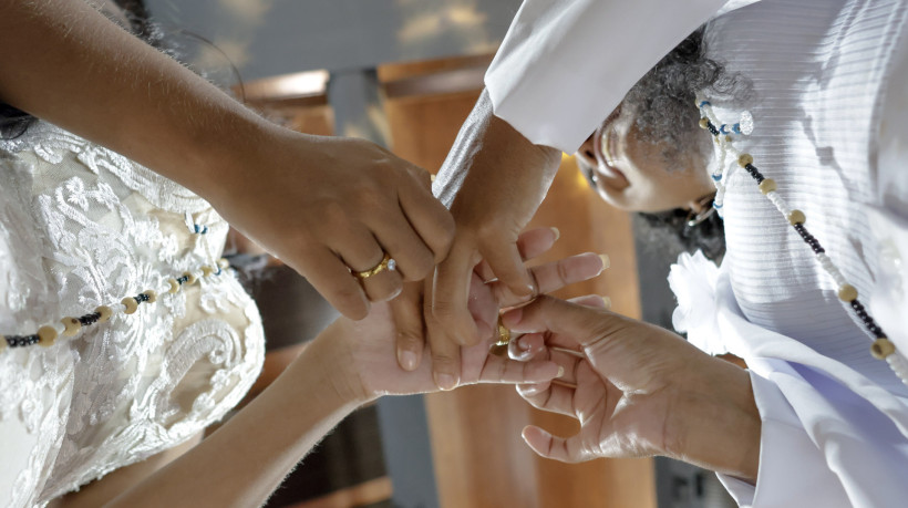Imagem de apoio ilustrativo. Casamento coletivo LGBTQIA+ no Teatro São José, em Fortaleza