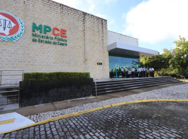 Fachada da sede do Ministério Público do Ceará (MPCE) 