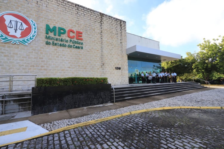 Fachada da sede do Ministério Público do Ceará (MPCE)
