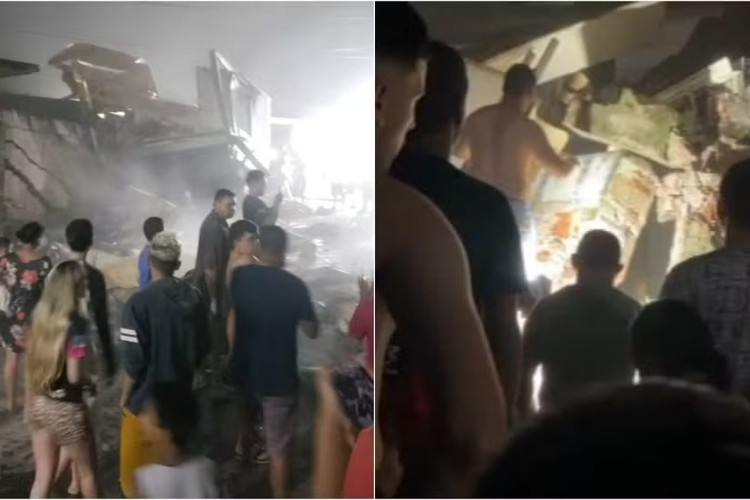 O motorista de 27 anos morreu no local e o ajudante foi levado ao hospital. O acidente ocorreu em Santa Quitéria na segunda, 24