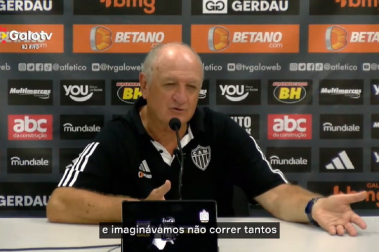 Felipão analisa desempenho do Galo após classificação para a final