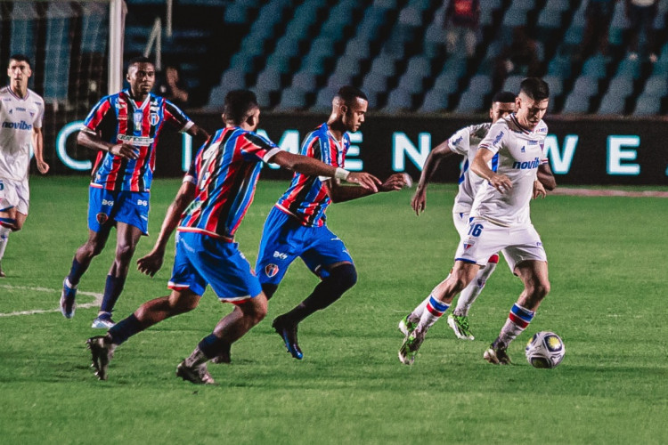 Maranhão e Fortaleza se enfrentaram no estádio Castelão, em São Luís, pela oitava rodada da fase de grupos da Copa do Nordeste. 