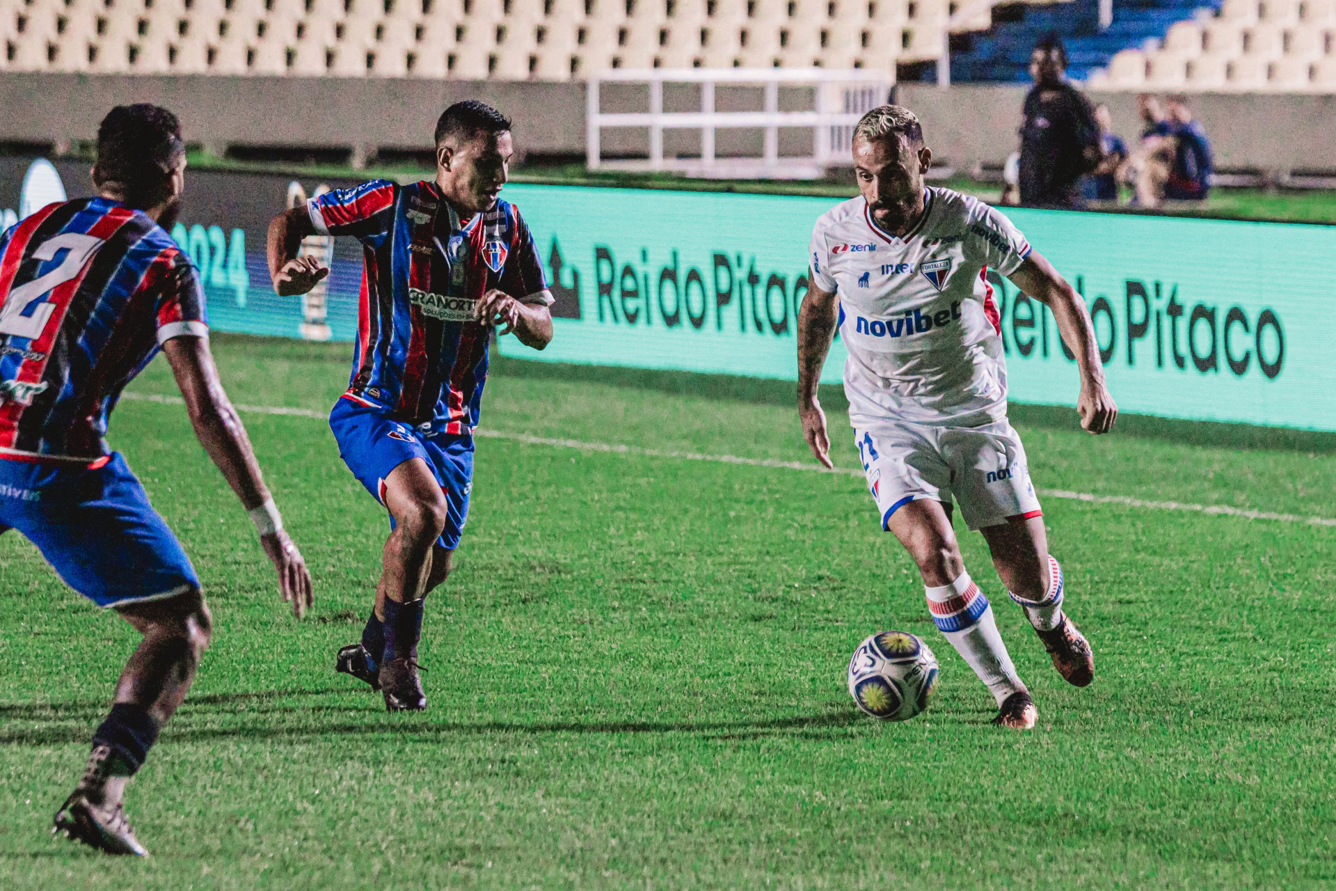 Moisés marcou um dos gols do Fortaleza na partida (Foto: Bruno Oliveira / Fortaleza EC)