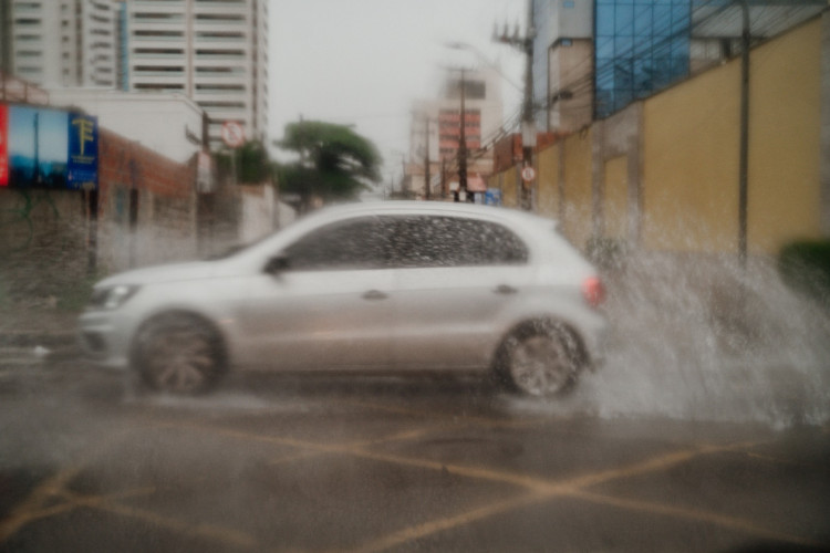 Chuva em Fortaleza neste sábado, 30