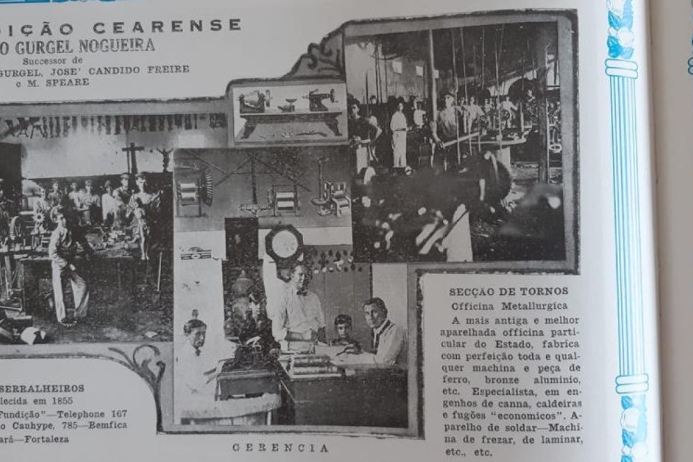A fundadora da Fazeninha, Silene Gurgel, é bisneta do João Nogueira Gurgel, que adquiriu a Fundição Cearense em 1903(Foto: Arquivo pessoal Fazendinha)