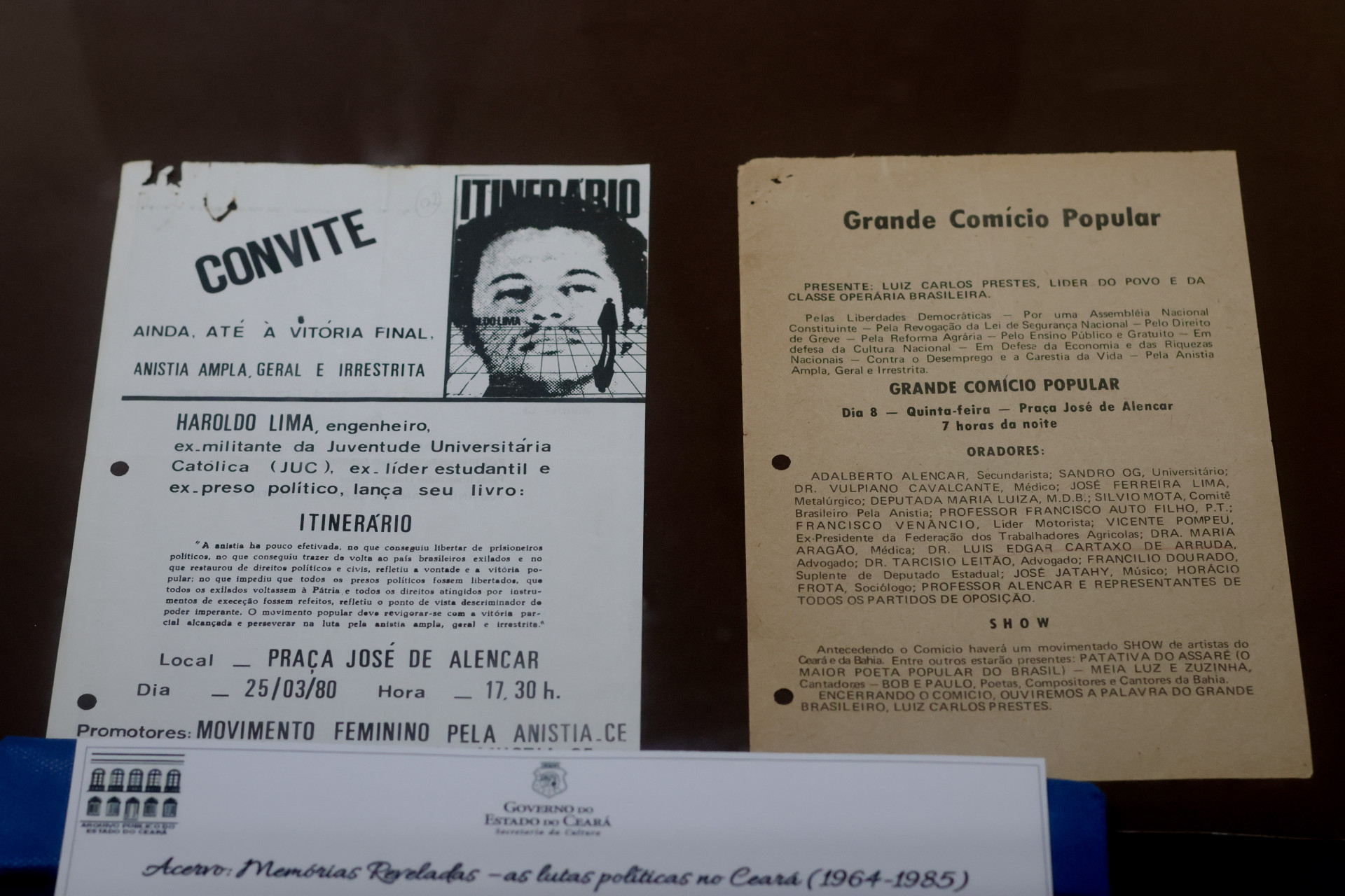 Arquivo Público guarda documentos históricos do Ceará
 (Foto: fotos AURÉLIO ALVES)