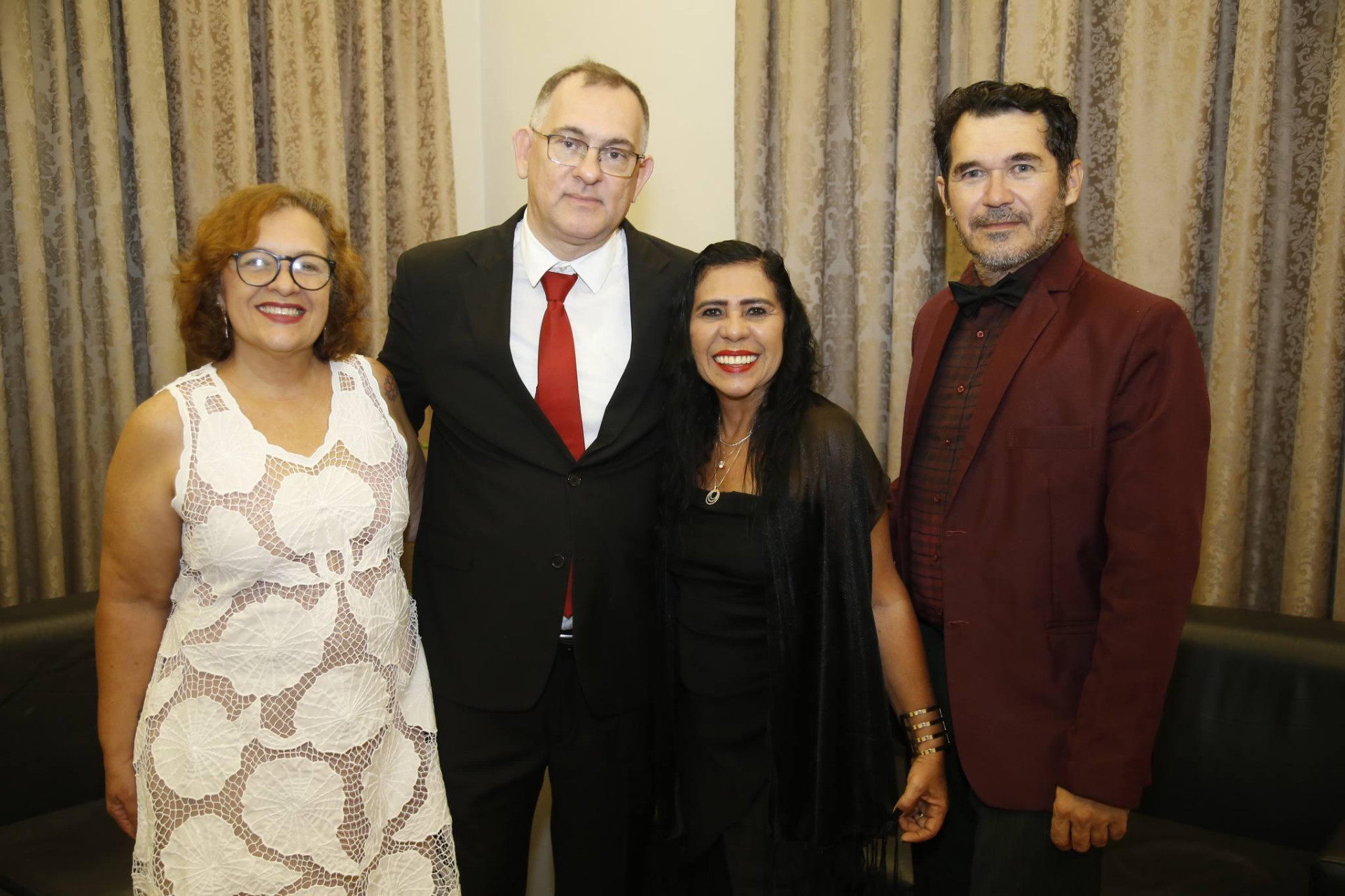 Joana Angélica, Caio Quinderé, 
Mazô Costa e Antônio Marcelo