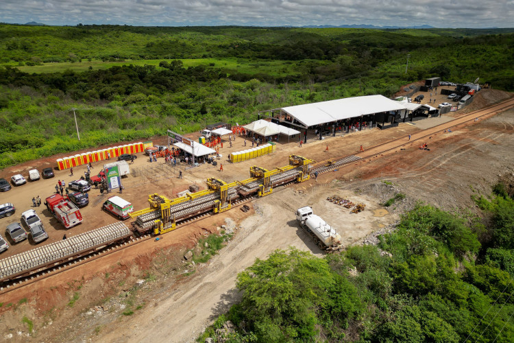 Presidente Lula realiza visita em Iguatu, assinatura ordem de serviço para o ramal do salgado e visita obras da Transnordestina(Foto: Aurelio Alves)
