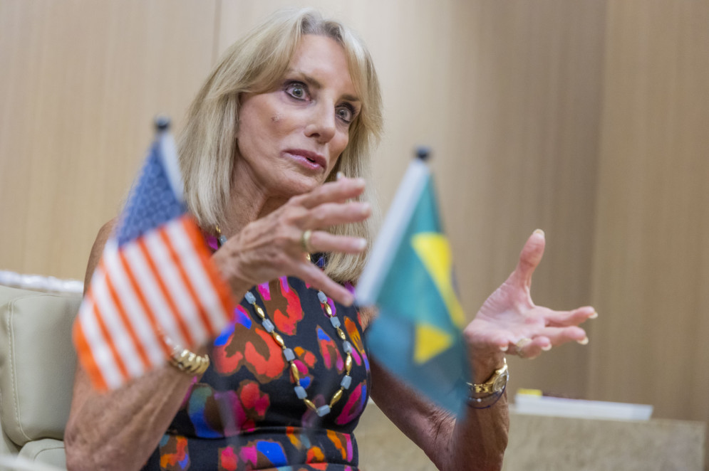 Elizabeth Frawley Bagley, embaixadora dos Estados Unidos no Brasil(Foto: FCO FONTENELE)