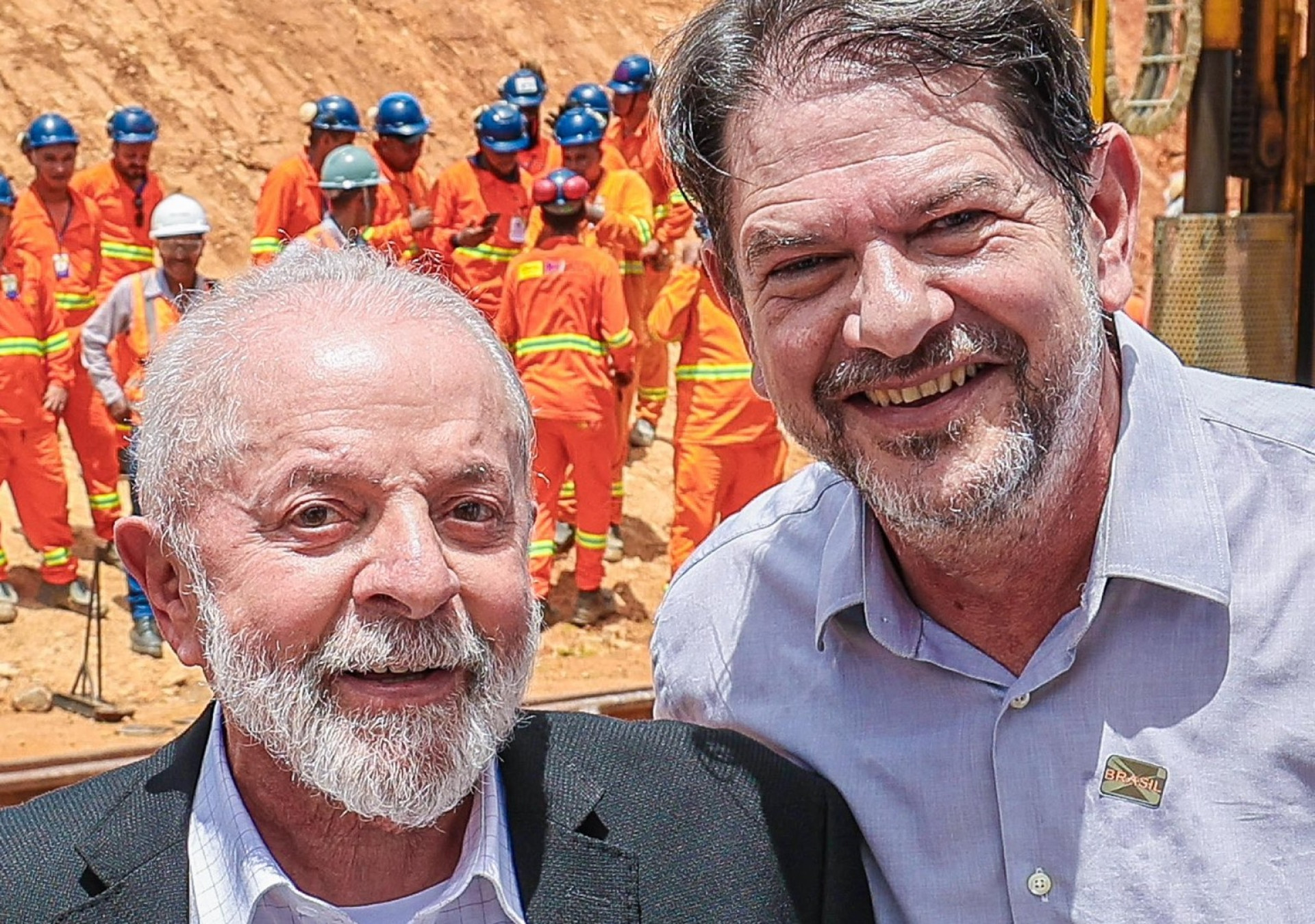 ￼LULA e Cid em evento no interior do Ceará (Foto: Ricardo Stuckert/PT)