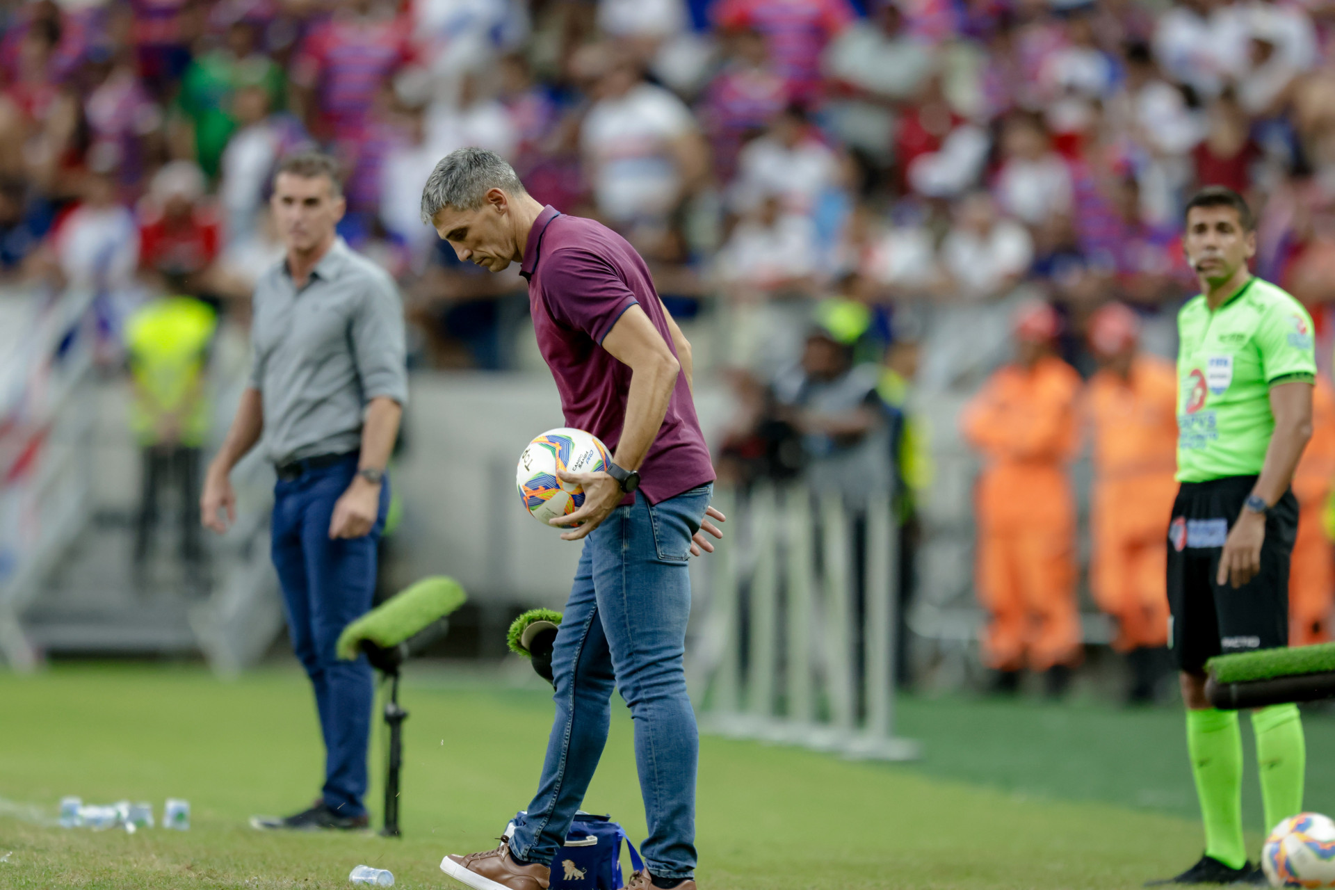 Treinador falou sobre o revés do Leão na final do Cearense (Foto: AURÉLIO ALVES)