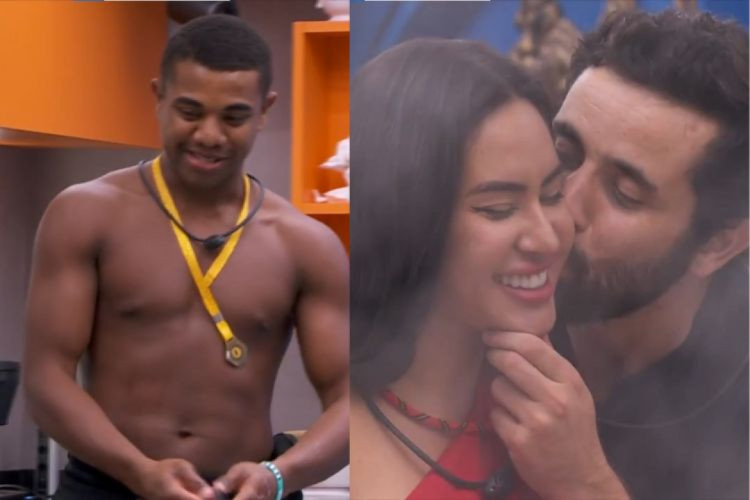 BBB 24: Davi comemora liderança, enquanto Matteus e Isabelle estão mais próximos no reality