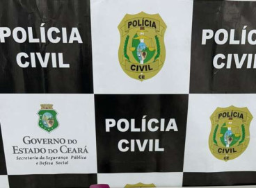 Material apreendido pela Polícia Civil em Sobral, na região norte 