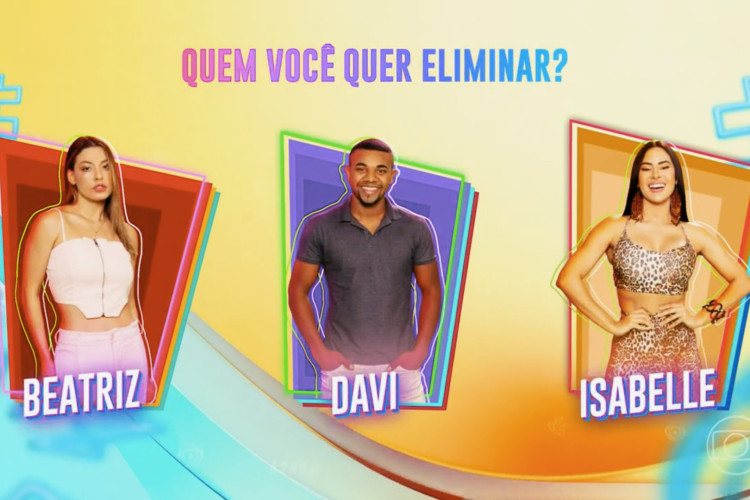 Vote na enquete O POVO em quem você acha que deve sair no 20º Paredão do Big Brother Brasil 2024: Beatriz, Davi ou Isabelle?