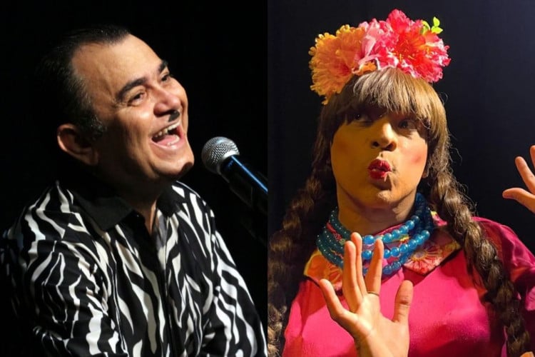 Humorista Zebrinha e Luana do Crato fazem parte das apresentaç~eos que irão acontecer no Teatro Chico Anysio nesta sexta, 12