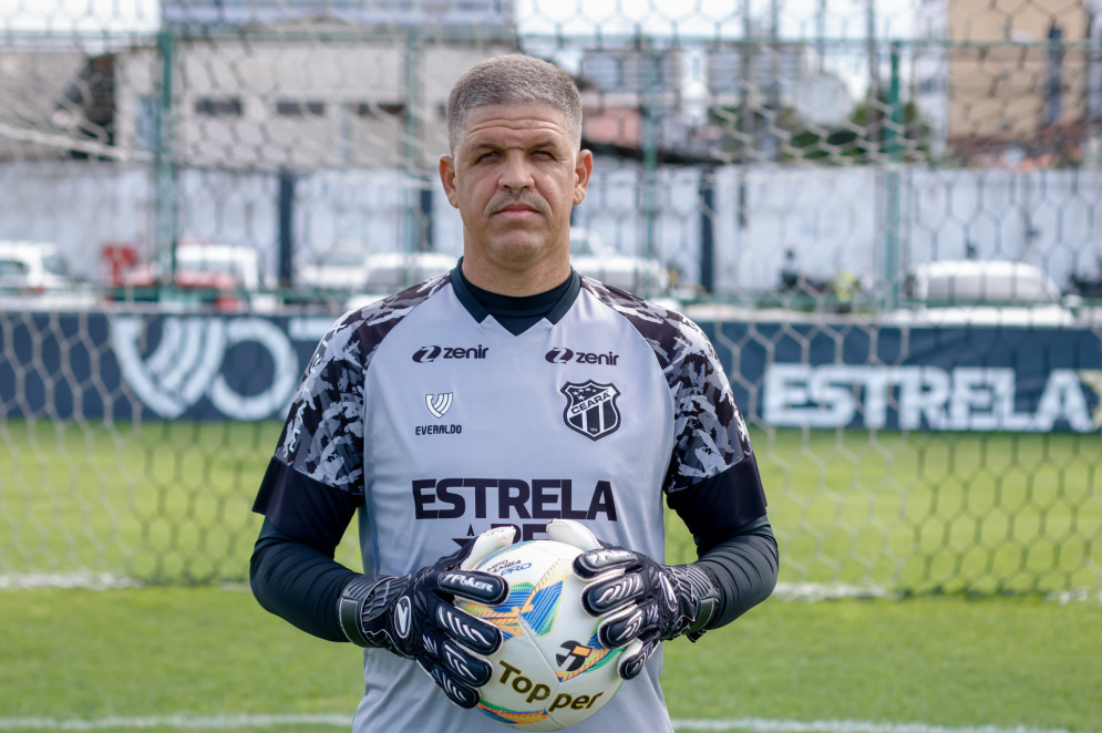 Everaldo Santana faz questão de mencionar sua gratidão ao Ceará, clube que lhe deu oportunidade de ressimbolizar seu papel no futebol(Foto: AURÉLIO ALVES)
