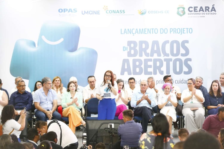 O evento aconteceu em Limoeiro do Norte, com a presença da secretária de saúde do Ceará, Tânia Mara Coelho
