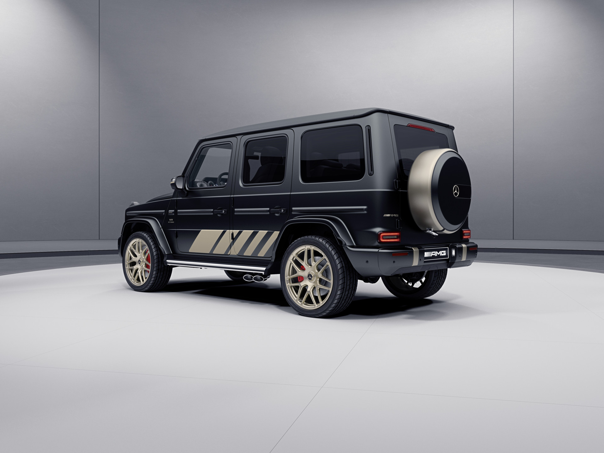 Traseira da nova Mercedes-AMG G 63 "Grand Edition"