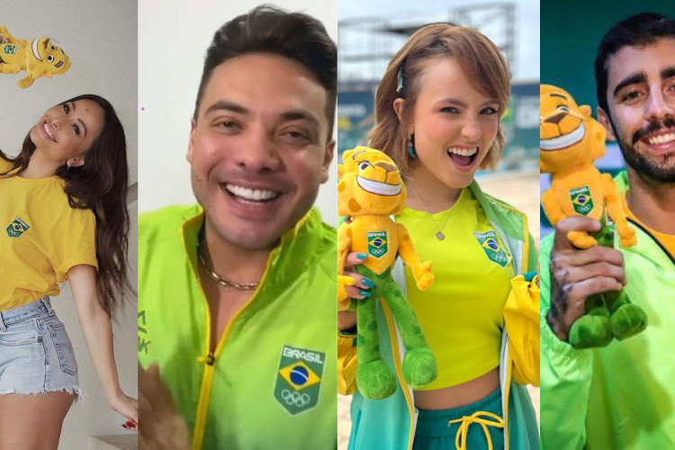 Sabrina Sato, Wesley Safadão, Larissa Manoela e Pedro Scooby são um dos nomes que integram o time de madrinhas e padrinho dos atletas brasileiros na Olimpiadas