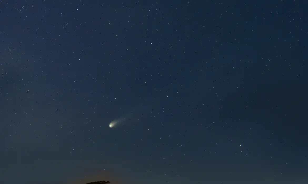 "Cometa do Diabo" ficará visível no Brasil neste domingo; veja horário (Foto: © Caio Correia/Obervatório Nacion)