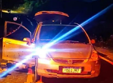 Veículo onde os três adolescentes mortos em Guaíba estavam 